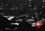 Image Procès de Nuremberg Nuremberg ALLEMAGNE, 1946, de la seconde 48 séquences d'archives historiques vidéo 65675024471
