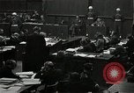 Standbild Nürnberger Prozesse Nürnberg Deutschland, 1946, aus Sekunde 4 historischem Filmmaterial Videoclip 65675024472