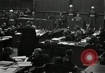 Standbild Nürnberger Prozesse Nürnberg Deutschland, 1946, aus Sekunde 7 historischem Filmmaterial Videoclip 65675024472