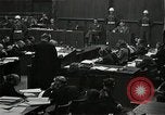 Standbild Nürnberger Prozesse Nürnberg Deutschland, 1946, aus Sekunde 8 historischem Filmmaterial Videoclip 65675024472