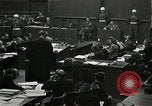 Standbild Nürnberger Prozesse Nürnberg Deutschland, 1946, aus Sekunde 10 historischem Filmmaterial Videoclip 65675024472