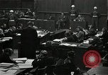 Standbild Nürnberger Prozesse Nürnberg Deutschland, 1946, aus Sekunde 12 historischem Filmmaterial Videoclip 65675024472