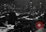 Standbild Nürnberger Prozesse Nürnberg Deutschland, 1946, aus Sekunde 13 historischem Filmmaterial Videoclip 65675024472