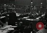 Standbild Nürnberger Prozesse Nürnberg Deutschland, 1946, aus Sekunde 15 historischem Filmmaterial Videoclip 65675024472