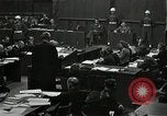 Standbild Nürnberger Prozesse Nürnberg Deutschland, 1946, aus Sekunde 17 historischem Filmmaterial Videoclip 65675024472