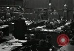 Standbild Nürnberger Prozesse Nürnberg Deutschland, 1946, aus Sekunde 18 historischem Filmmaterial Videoclip 65675024472