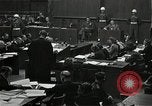 Standbild Nürnberger Prozesse Nürnberg Deutschland, 1946, aus Sekunde 20 historischem Filmmaterial Videoclip 65675024472