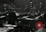 Standbild Nürnberger Prozesse Nürnberg Deutschland, 1946, aus Sekunde 21 historischem Filmmaterial Videoclip 65675024472