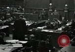 Standbild Nürnberger Prozesse Nürnberg Deutschland, 1946, aus Sekunde 22 historischem Filmmaterial Videoclip 65675024472