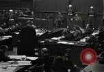 Standbild Nürnberger Prozesse Nürnberg Deutschland, 1946, aus Sekunde 23 historischem Filmmaterial Videoclip 65675024472