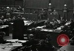 Standbild Nürnberger Prozesse Nürnberg Deutschland, 1946, aus Sekunde 29 historischem Filmmaterial Videoclip 65675024472