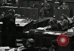 Standbild Nürnberger Prozesse Nürnberg Deutschland, 1946, aus Sekunde 40 historischem Filmmaterial Videoclip 65675024472