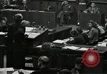 Standbild Nürnberger Prozesse Nürnberg Deutschland, 1946, aus Sekunde 43 historischem Filmmaterial Videoclip 65675024472