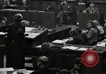 Standbild Nürnberger Prozesse Nürnberg Deutschland, 1946, aus Sekunde 44 historischem Filmmaterial Videoclip 65675024472