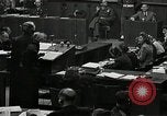 Standbild Nürnberger Prozesse Nürnberg Deutschland, 1946, aus Sekunde 46 historischem Filmmaterial Videoclip 65675024472