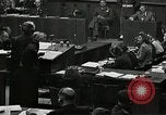 Standbild Nürnberger Prozesse Nürnberg Deutschland, 1946, aus Sekunde 47 historischem Filmmaterial Videoclip 65675024472