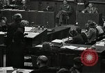 Standbild Nürnberger Prozesse Nürnberg Deutschland, 1946, aus Sekunde 48 historischem Filmmaterial Videoclip 65675024472