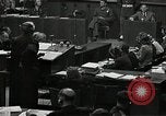 Standbild Nürnberger Prozesse Nürnberg Deutschland, 1946, aus Sekunde 51 historischem Filmmaterial Videoclip 65675024472
