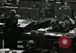 Standbild Nürnberger Prozesse Nürnberg Deutschland, 1946, aus Sekunde 52 historischem Filmmaterial Videoclip 65675024472