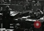 Standbild Nürnberger Prozesse Nürnberg Deutschland, 1946, aus Sekunde 53 historischem Filmmaterial Videoclip 65675024472