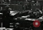 Standbild Nürnberger Prozesse Nürnberg Deutschland, 1946, aus Sekunde 54 historischem Filmmaterial Videoclip 65675024472