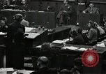 Standbild Nürnberger Prozesse Nürnberg Deutschland, 1946, aus Sekunde 55 historischem Filmmaterial Videoclip 65675024472