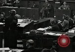 Standbild Nürnberger Prozesse Nürnberg Deutschland, 1946, aus Sekunde 60 historischem Filmmaterial Videoclip 65675024472