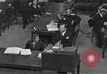 Image of Chief Prosecutor Jackson Nuremberg Germany, 1946, second 30 stock footage video 65675024491