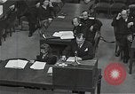 Image of Chief Prosecutor Jackson Nuremberg Germany, 1946, second 46 stock footage video 65675024491