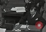 Image of Chief Prosecutor Jackson Nuremberg Germany, 1946, second 52 stock footage video 65675024491