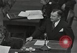 Image of Chief Prosecutor Jackson Nuremberg Germany, 1946, second 56 stock footage video 65675024491