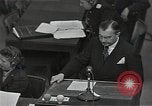 Image of Chief Prosecutor Jackson Nuremberg Germany, 1946, second 57 stock footage video 65675024491