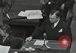 Image of Chief Prosecutor Jackson Nuremberg Germany, 1946, second 60 stock footage video 65675024491