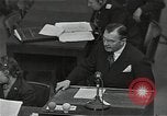 Image of Chief Prosecutor Jackson Nuremberg Germany, 1946, second 62 stock footage video 65675024491