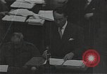 Image of Hartley Shawcross Nuremberg Germany, 1946, second 3 stock footage video 65675024492
