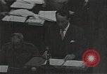 Image of Hartley Shawcross Nuremberg Germany, 1946, second 4 stock footage video 65675024492