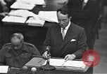 Image of Hartley Shawcross Nuremberg Germany, 1946, second 5 stock footage video 65675024492