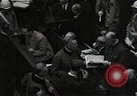 Image of Hartley Shawcross Nuremberg Germany, 1946, second 24 stock footage video 65675024492