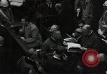 Image of Hartley Shawcross Nuremberg Germany, 1946, second 25 stock footage video 65675024492