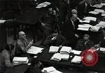 Image of Hartley Shawcross Nuremberg Germany, 1946, second 7 stock footage video 65675024493