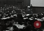 Image of Nuremberg Trials Nuremberg Germany, 1945, second 50 stock footage video 65675024500