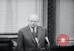 Image Le président Dwight Eisenhower à la conférence de presse United States USA, 1956, de la seconde 49 séquences d'archives historiques vidéo 65675024532