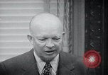 Image Le président Dwight Eisenhower à la conférence de presse United States USA, 1956, de la seconde 60 séquences d'archives historiques vidéo 65675024532
