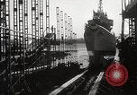 Image destroyers lancé Kearny New Jersey USA, 1939, de la seconde 40 séquences d'archives historiques vidéo 65675024543