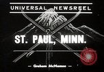 Standbild Reidar Anderson Skispringer Saint Paul Minnesota USA, 1939, aus Sekunde 1 historischem Filmmaterial Videoclip 65675024552