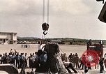 Image of Aurora 7 space capsule placed aboard a C-124 aircraft Ceiba Puerto Rico, 1962, second 16 stock footage video 65675024557