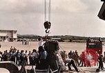 Image of Aurora 7 space capsule placed aboard a C-124 aircraft Ceiba Puerto Rico, 1962, second 21 stock footage video 65675024557
