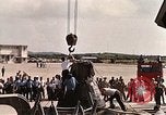 Image of Aurora 7 space capsule placed aboard a C-124 aircraft Ceiba Puerto Rico, 1962, second 23 stock footage video 65675024557