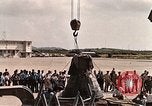 Image of Aurora 7 space capsule placed aboard a C-124 aircraft Ceiba Puerto Rico, 1962, second 29 stock footage video 65675024557