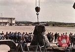Image of Aurora 7 space capsule placed aboard a C-124 aircraft Ceiba Puerto Rico, 1962, second 34 stock footage video 65675024557